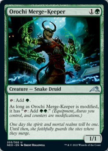 Orochi Merge-Keeper Magic Kamigawa: Neon Dynasty Commander