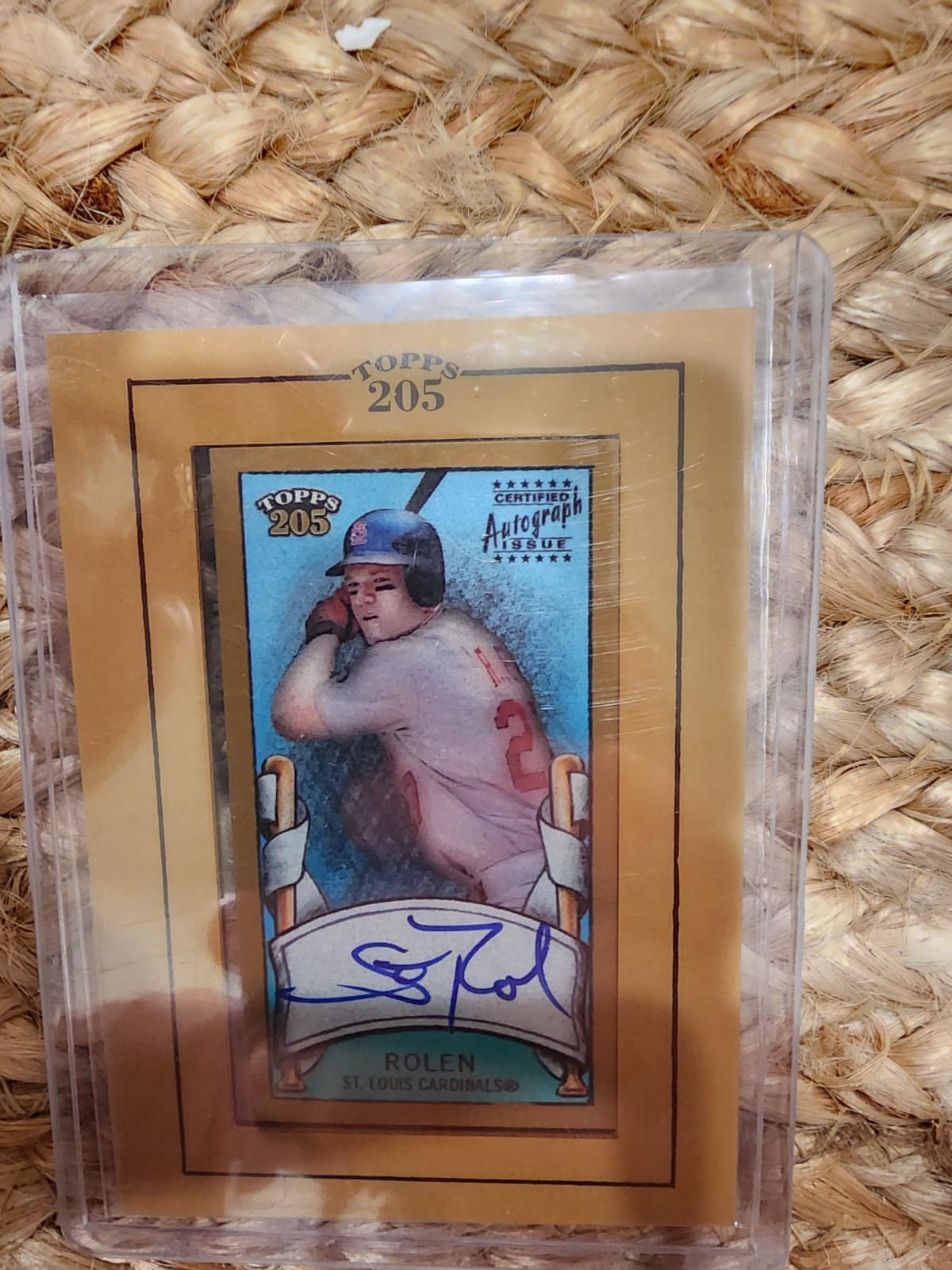 Scott Rolen #TA-SR Baseball Cards 2003 Topps 205 Autograph