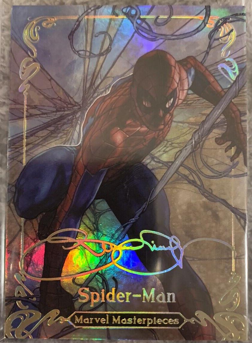 Spider-Man #RFB10 Marvel 2018 Masterpieces E-Pack Achievement