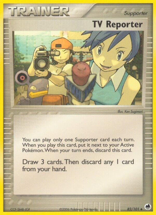 TV Reporter #82 Pokemon Dragon Frontiers