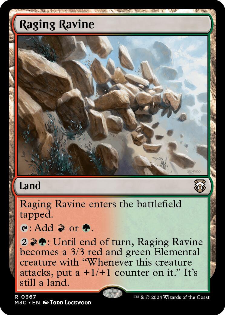 Raging Ravine [Foil] (Magic Modern Horizons 3 Commander)