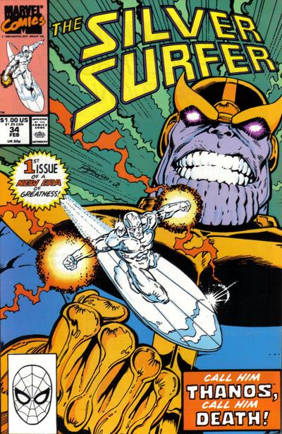 Silver Surfer #34 (1990) Comic Books Silver Surfer