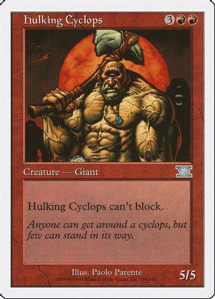 Hulking Cyclops (Magic 6th Edition)
