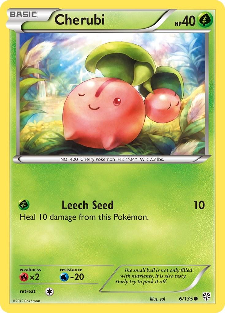 Cherubi #6 Pokemon Plasma Storm
