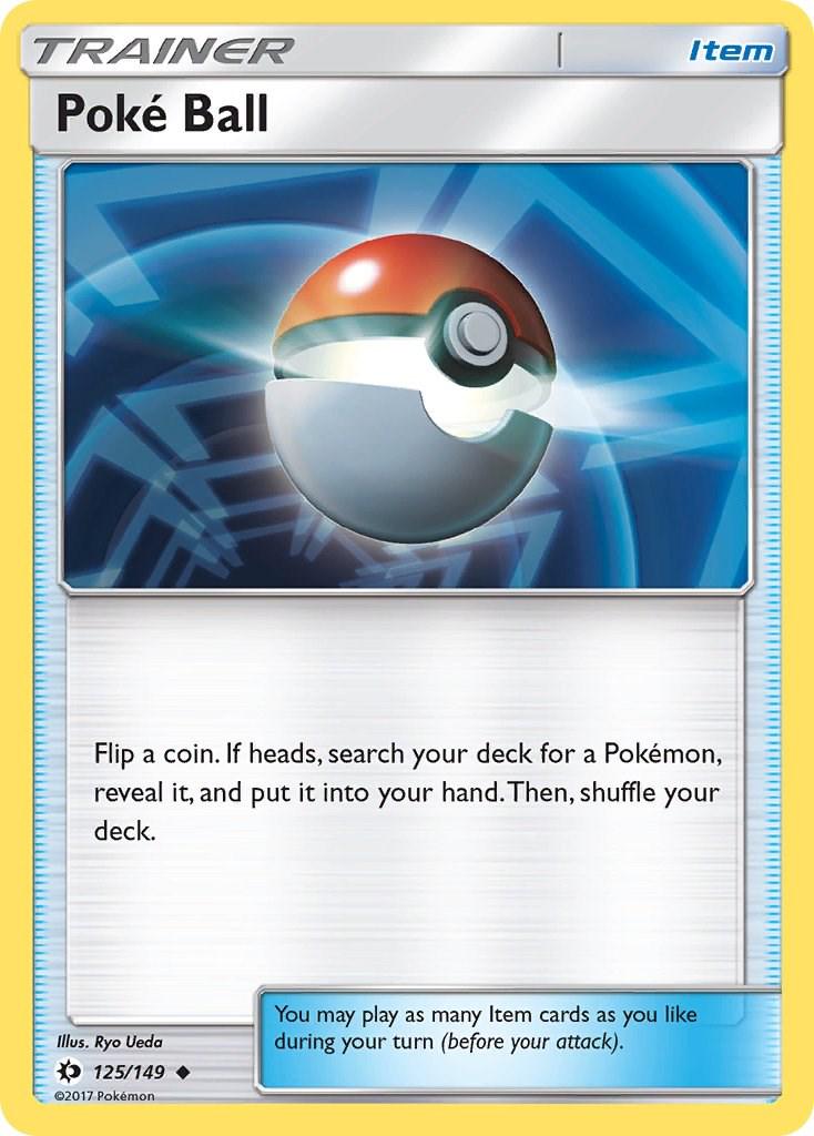 Poke Ball #125 Pokemon Sun & Moon