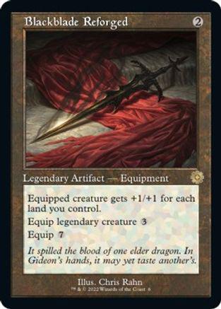 Blackblade Reforged Magic Brother's War Retro Artifacts