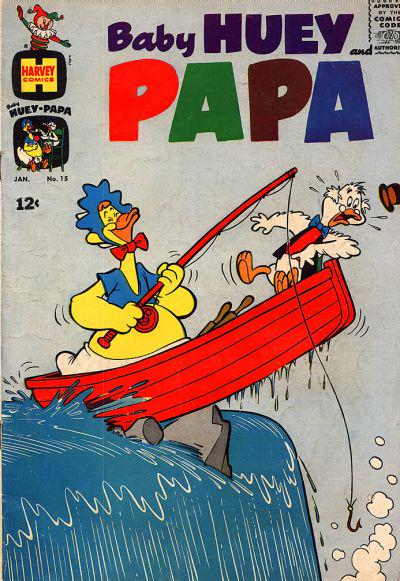 Baby Huey and Papa #15 (1965) Comic Books Baby Huey and Papa