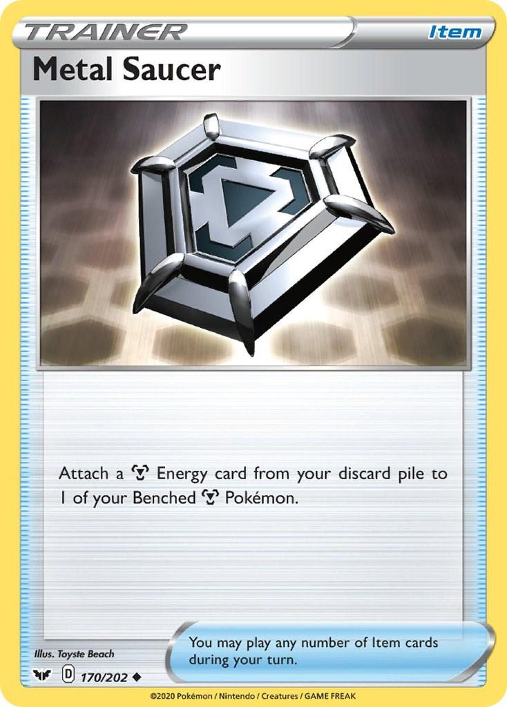 Metal Saucer #170 Pokemon Sword & Shield