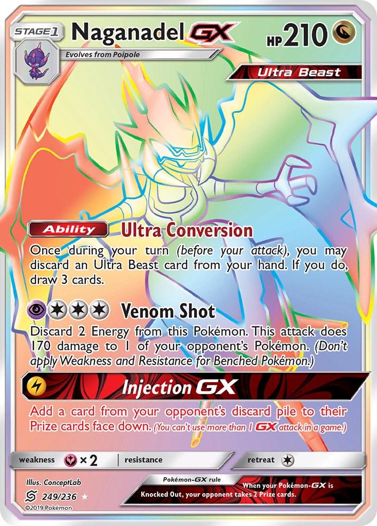 Naganadel GX #249 Pokemon Unified Minds