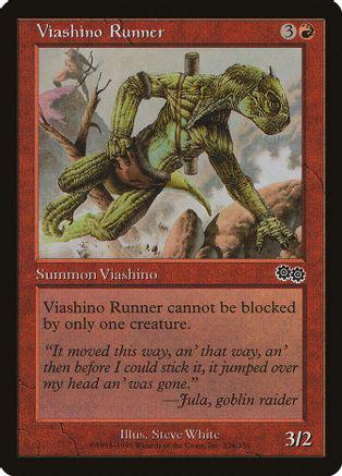 Viashino Runner #224 Magic Urzas Saga