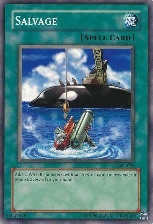 Salvage IOC-096 YuGiOh Invasion of Chaos