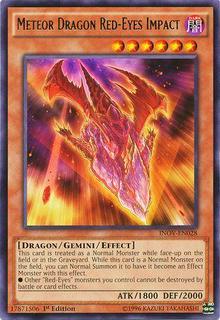 Meteor Dragon Red-Eyes Impact INOV-EN028