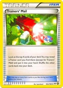 Trainer's Mail #92A Pokemon Roaring Skies