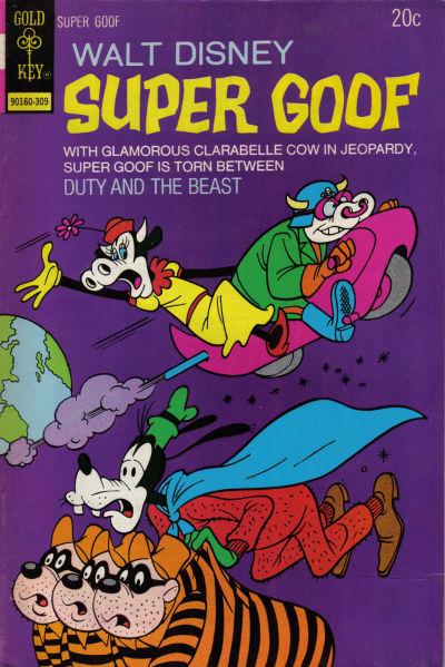 Walt Disney Super Goof #26 (1973) Comic Books Walt Disney Super Goof