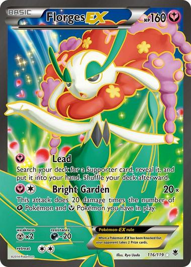 Florges EX #116 Cover Art