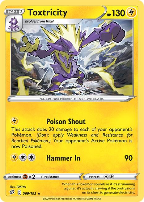 Toxtricity #69 Pokemon Rebel Clash