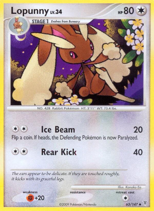 Lopunny #63 Pokemon Supreme Victors