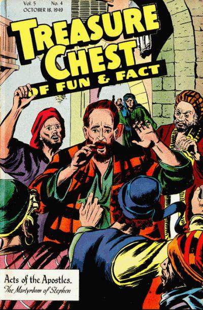 Treasure Chest of Fun and Fact #4 70 (1949) Comic Books Treasure Chest of Fun and Fact