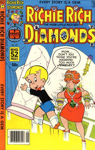 Richie Rich Diamonds #38 (1978) Comic Books Richie Rich Diamonds