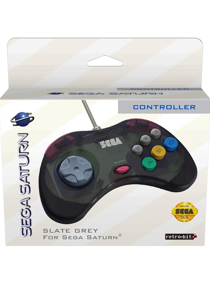 Retro-Bit Wired Controller Sega Saturn