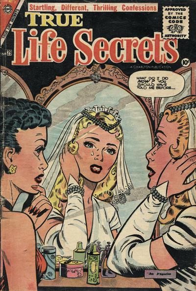 True Life Secrets #29 (1956) Comic Books True Life Secrets