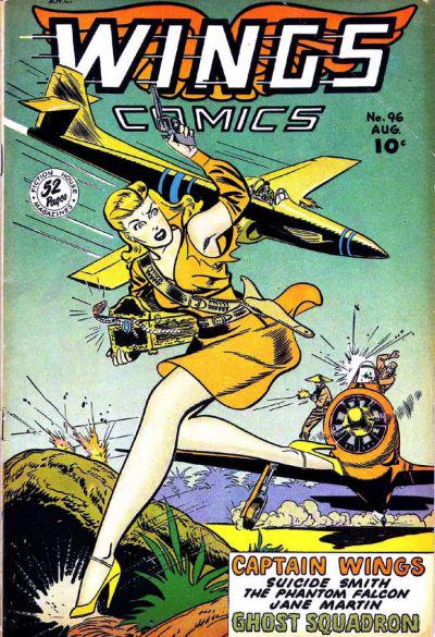 Wings Comics #96 (1948) Comic Books Wings Comics
