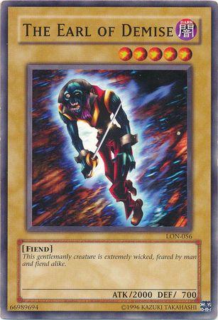 The Earl of Demise LON-056 YuGiOh Labyrinth of Nightmare