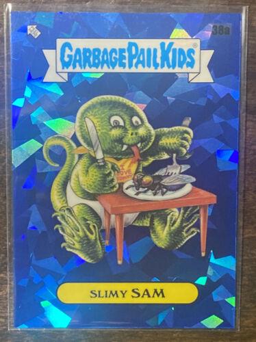 Slimy SAM #38a Garbage Pail Kids 2020 Sapphire