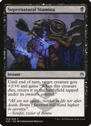 Supernatural Stamina #109 Magic Masters 25