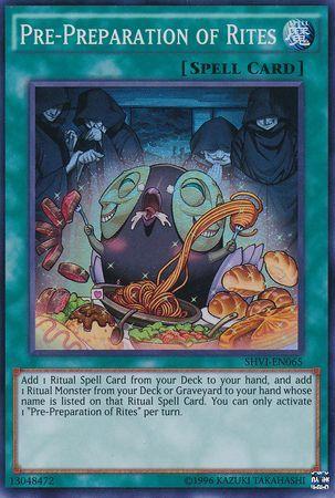 Pre-Preparation of Rites SHVI-EN065 YuGiOh Shining Victories