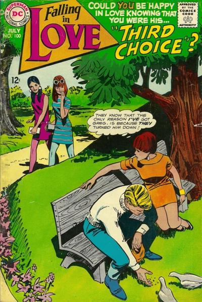 Falling in Love #100 (1968) Comic Books Falling In Love