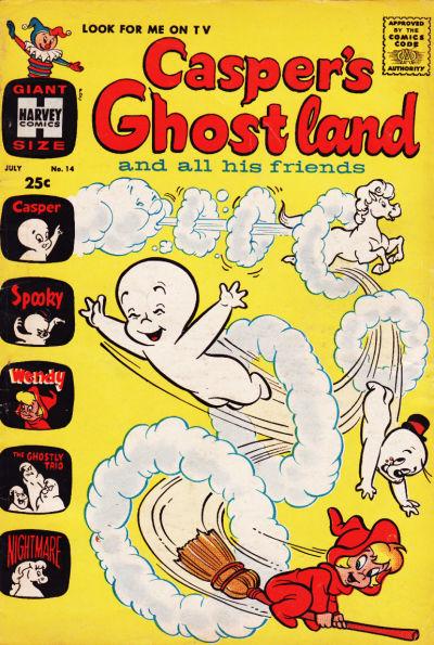 Casper's Ghostland #14 (1962) Comic Books Casper's Ghostland