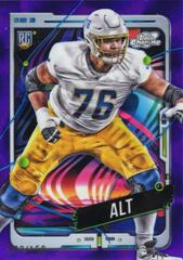 Joe Alt [Purple Nebula Refractor] #155 Football Cards 2024 Topps Cosmic Chrome Prices