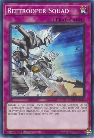 Beetrooper Squad MP22-EN242 YuGiOh 2022 Tin of the Pharaoh's Gods Mega Pack