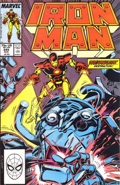 Iron Man #245 (1989) Comic Books Iron Man