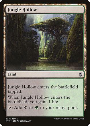 Jungle Hollow #235 Magic Khans of Tarkir