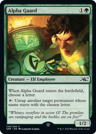 Alpha Guard Magic Unfinity