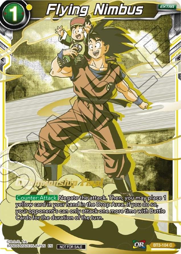 Flying Nimbus BT3-104 Dragon Ball Super Divine Multiverse Release Promos