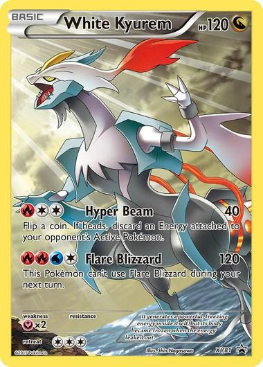 White Kyurem #XY81 Cover Art