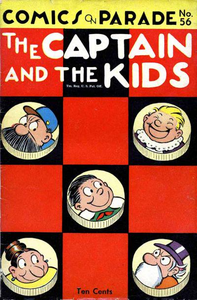 Comics on Parade #56 (1947) Comic Books Comics on Parade