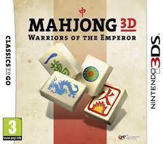 Mahjong 3D: Warriors Of The Emperor PAL Nintendo 3DS