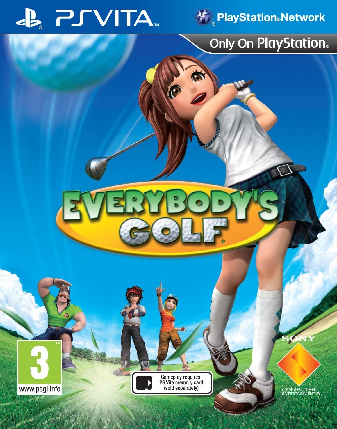 Everybody's Golf PAL Playstation Vita