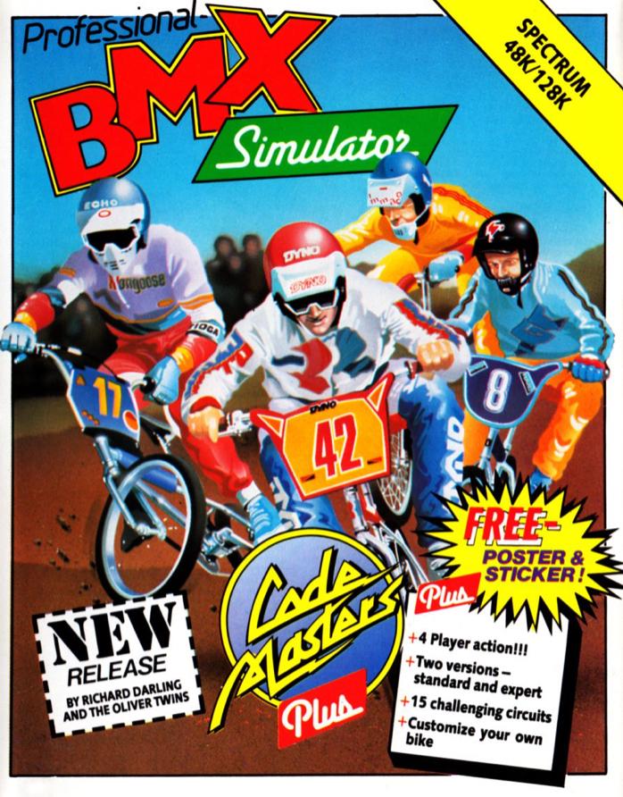 Professional BMX Simulator ZX Spectrum