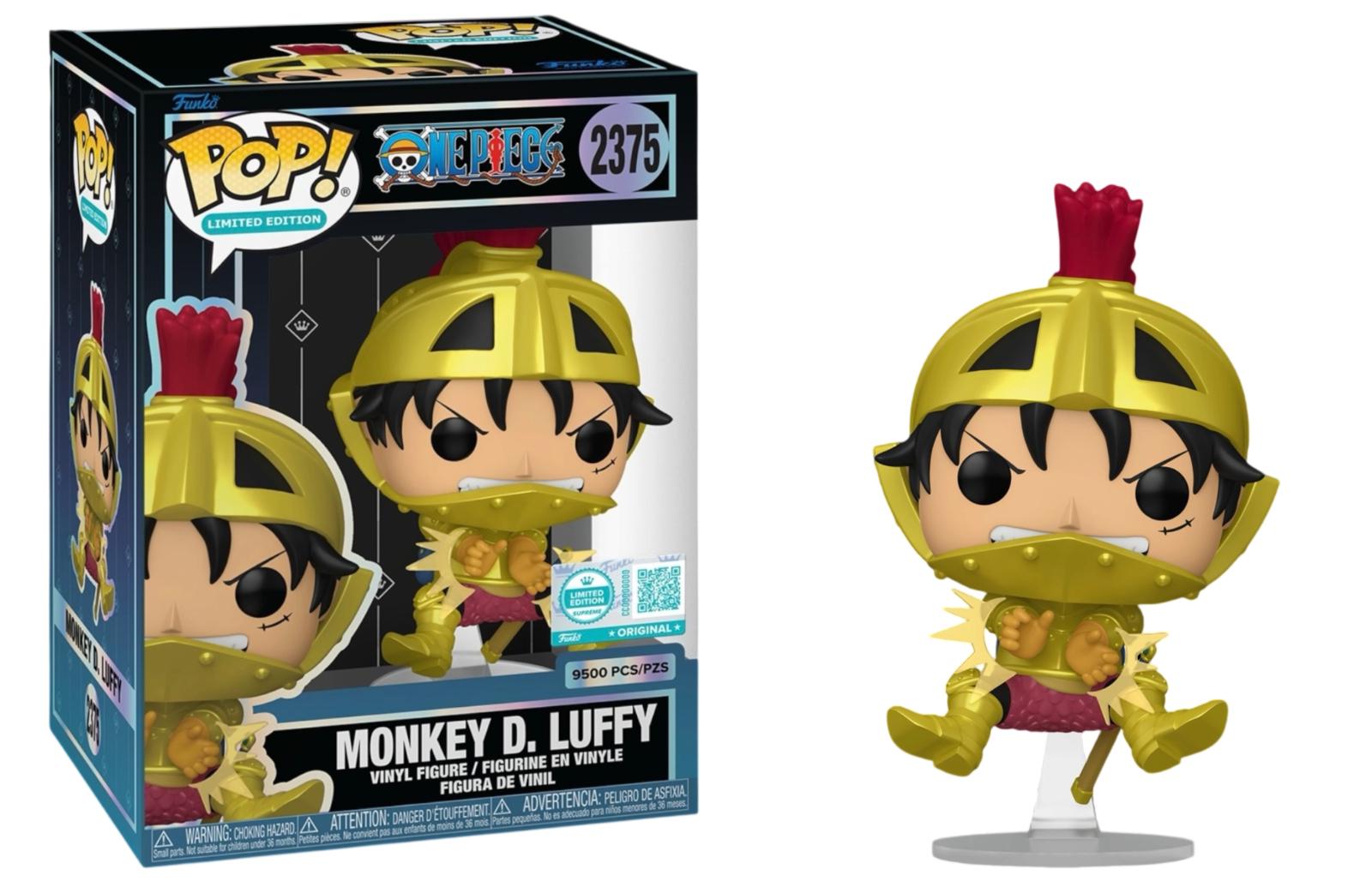 Monkey D. Luffy #2375 One Piece Funko Pop box and figure