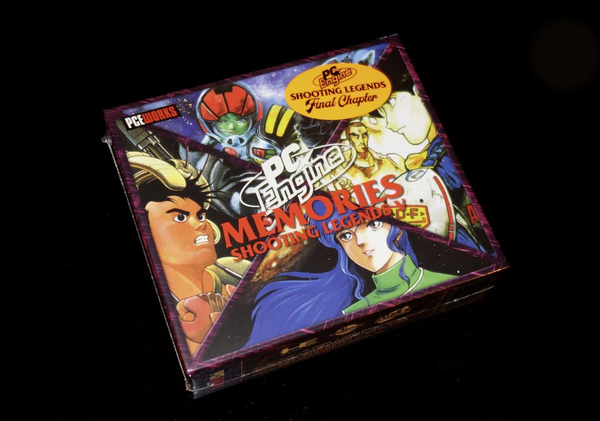 PCE Works Memories Shooting Legends V JP PC Engine CD