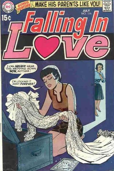 Falling in Love #116 (1970) Comic Books Falling In Love