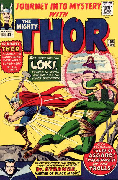 Journey into Mystery #108 (1964) Comic Books Journey Into Mystery