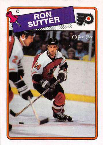Ron Sutter #126 Hockey Cards 1988 O-Pee-Chee