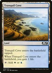 Tranquil Cove #258 Magic Core Set 2021 Prices