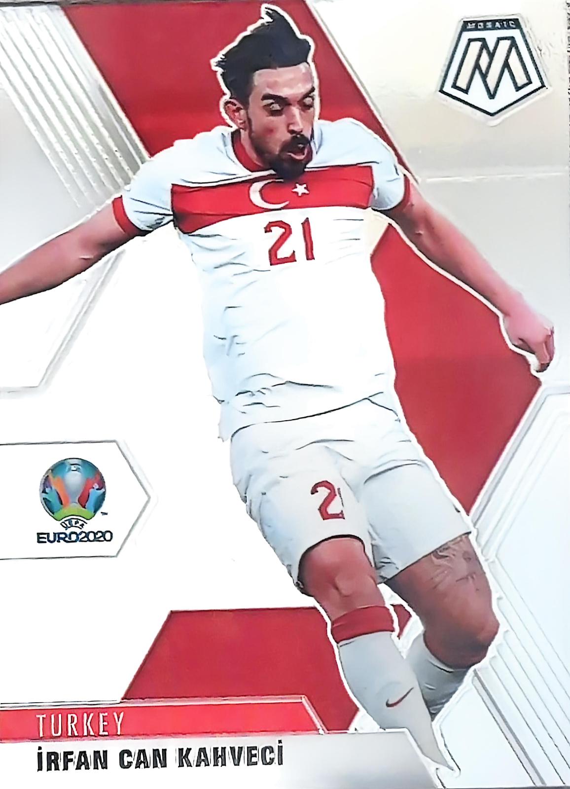 Irfan Can Kahveci #95 2021 Panini Mosaic UEFA Euro 2020